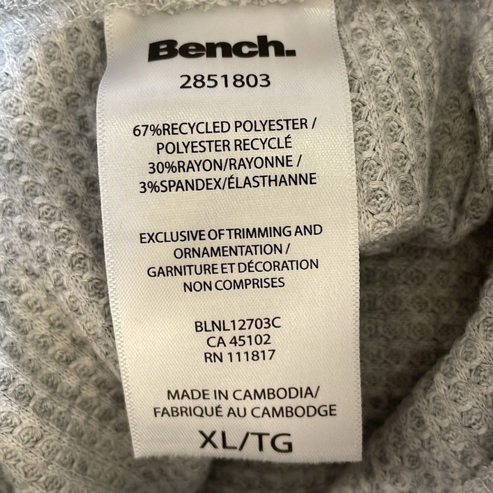 NEW Bench Waffle Cargo Lounge Pants Grey - Picture 15 of 16